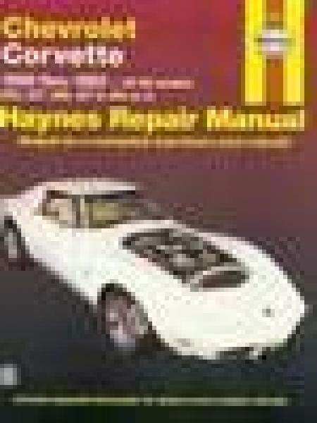 Reparaturbuch - Corvette 68-82 Englisch
